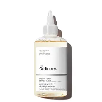 The Ordinary Glycolic Acid 7% Exfoliating Toner, Brightening and Smoothing Daily Toner for More Even-Looking Skin Tone