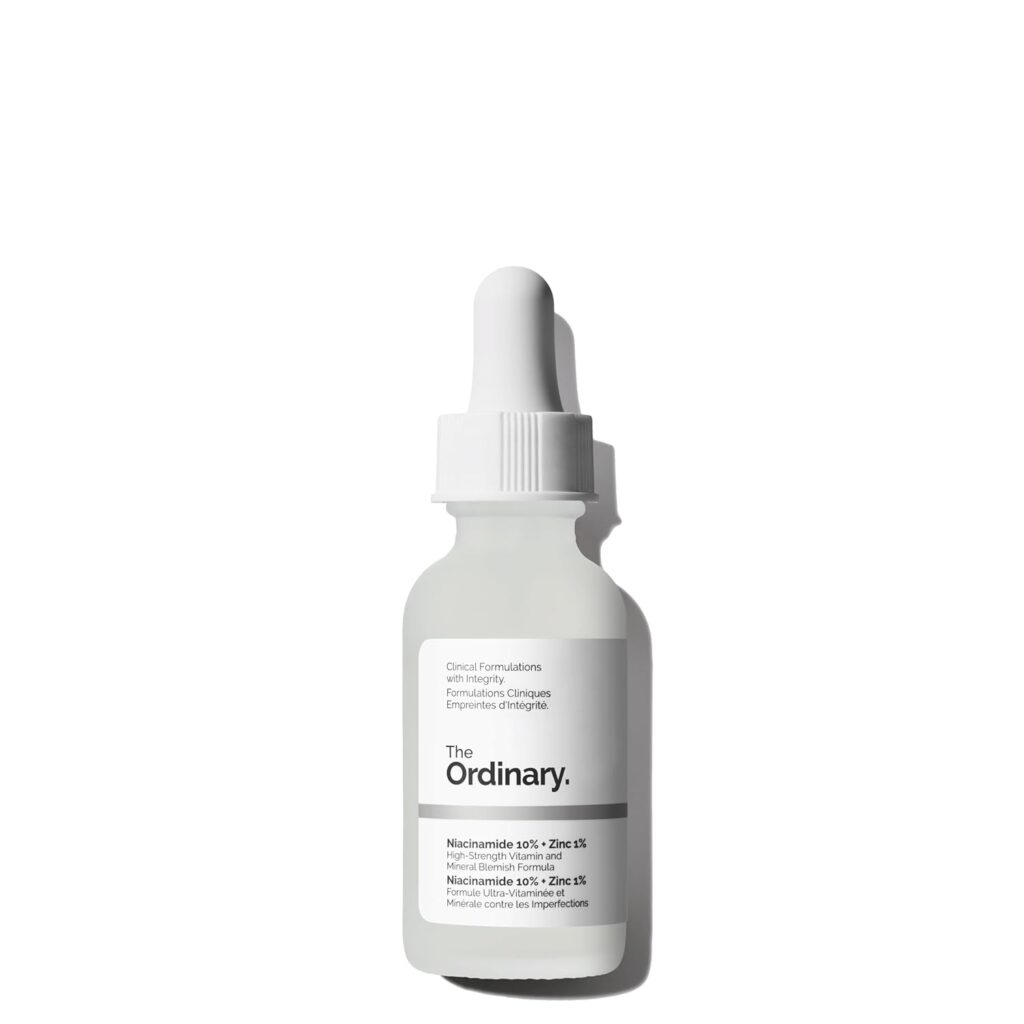 The Ordinary Niacinamide 10% + Zinc 1%, Smoothing Serum for Blemish-Prone Skin