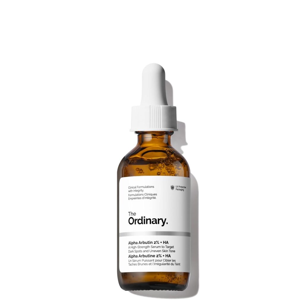 The Ordinary Alpha Arbutin 2% + HA, Brightens Skin and Targets Dark Spots