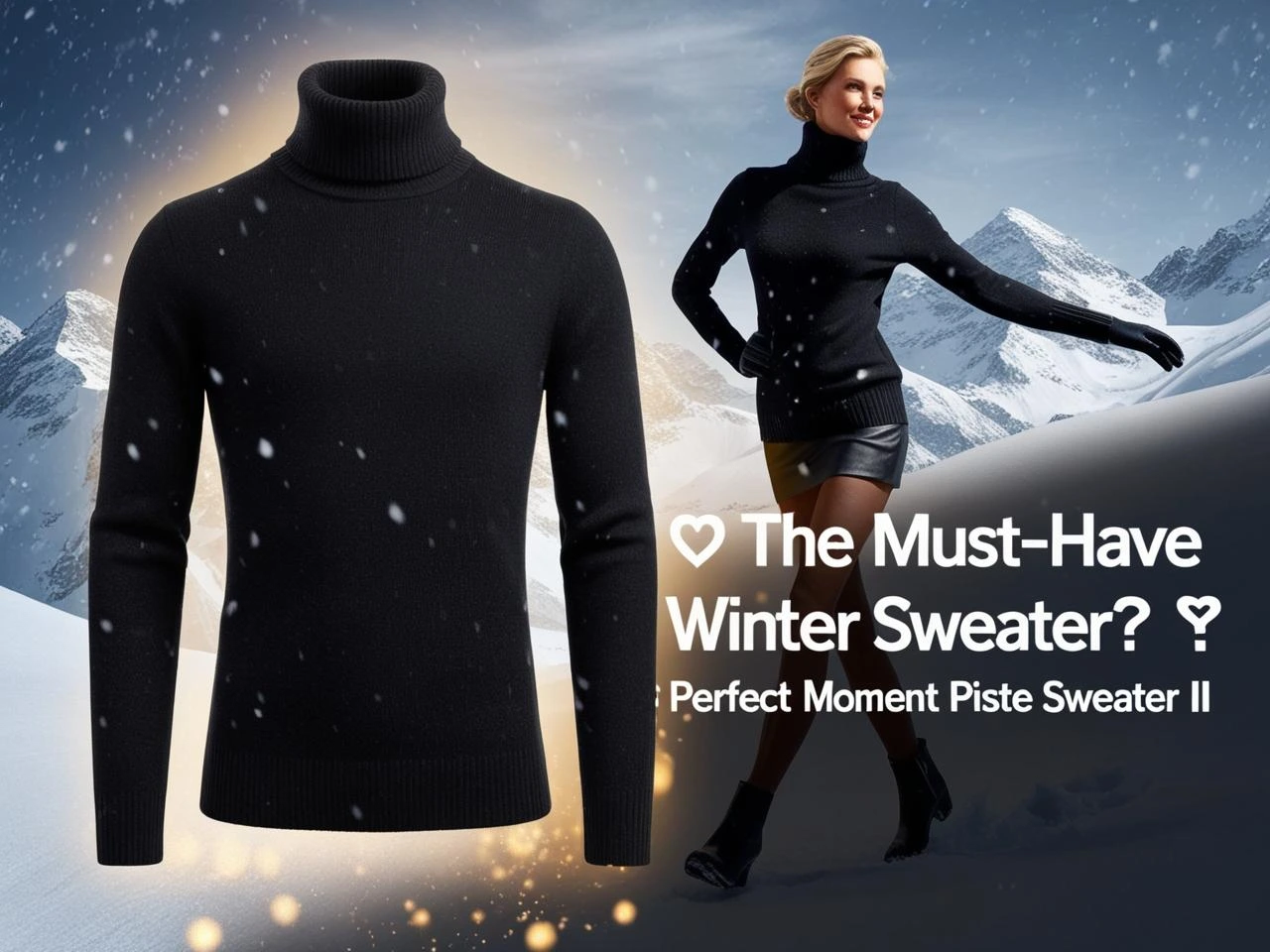 ski sweater, Perfect Moment,