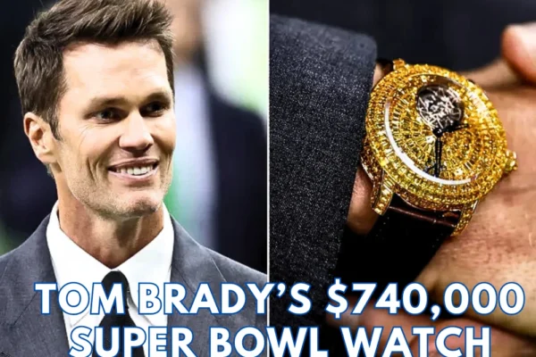 om Brady, Super Bowl 2025, luxury watches, Jacob & Co, sports fashion