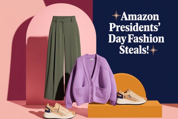 Amazon Presidents' Day Sale, fashion deals, celebrity style, trendy outfits, Amazon fashion